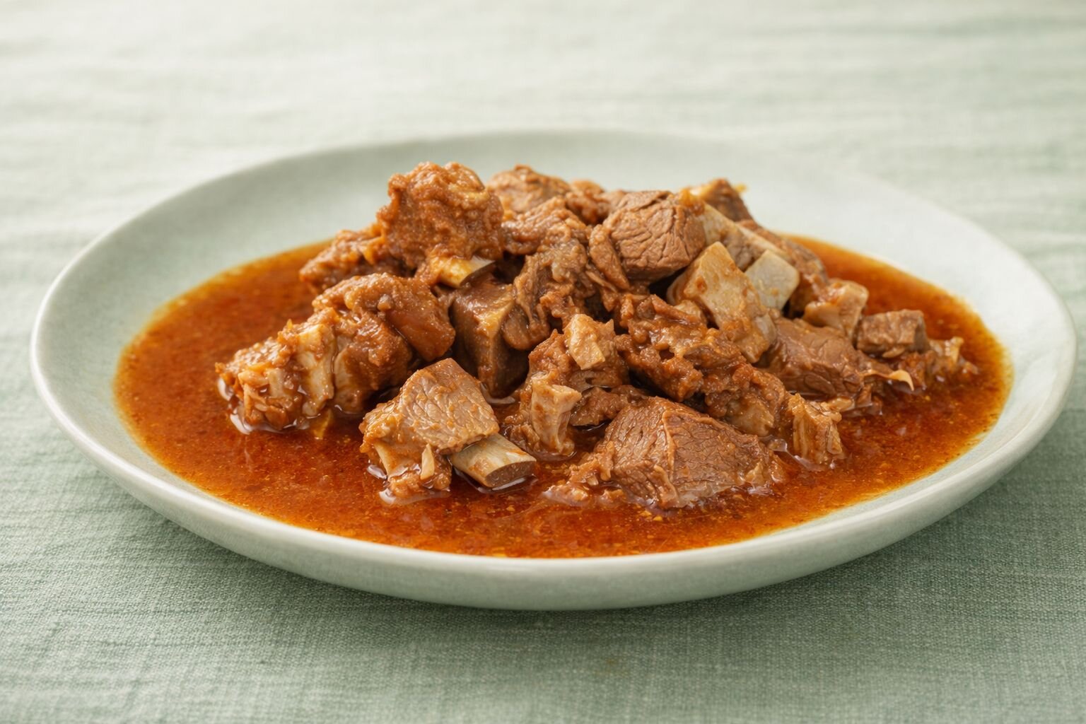 Piatto tipico abruzzese a base di carne: il coato di Arsita | © Generato da IA