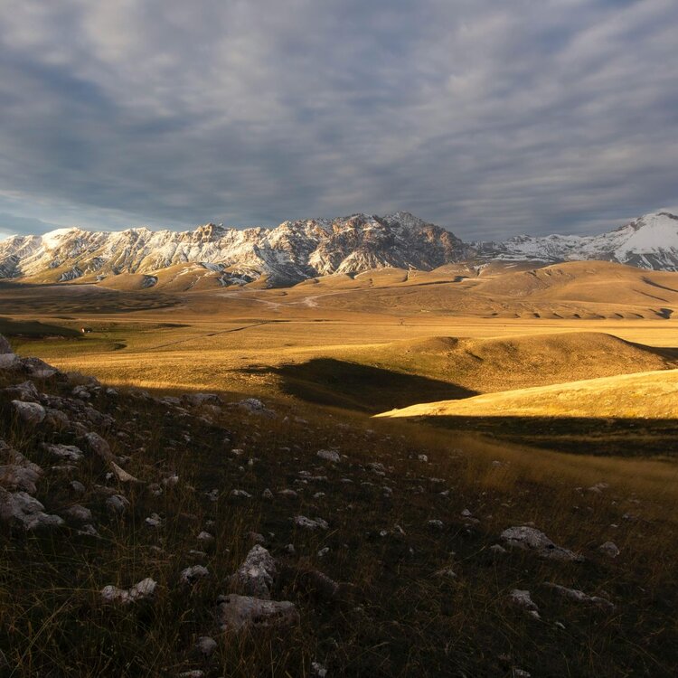 Panorama del Campo Imperatore molto simile ai paesaggi del Tibet | © Pixabay
