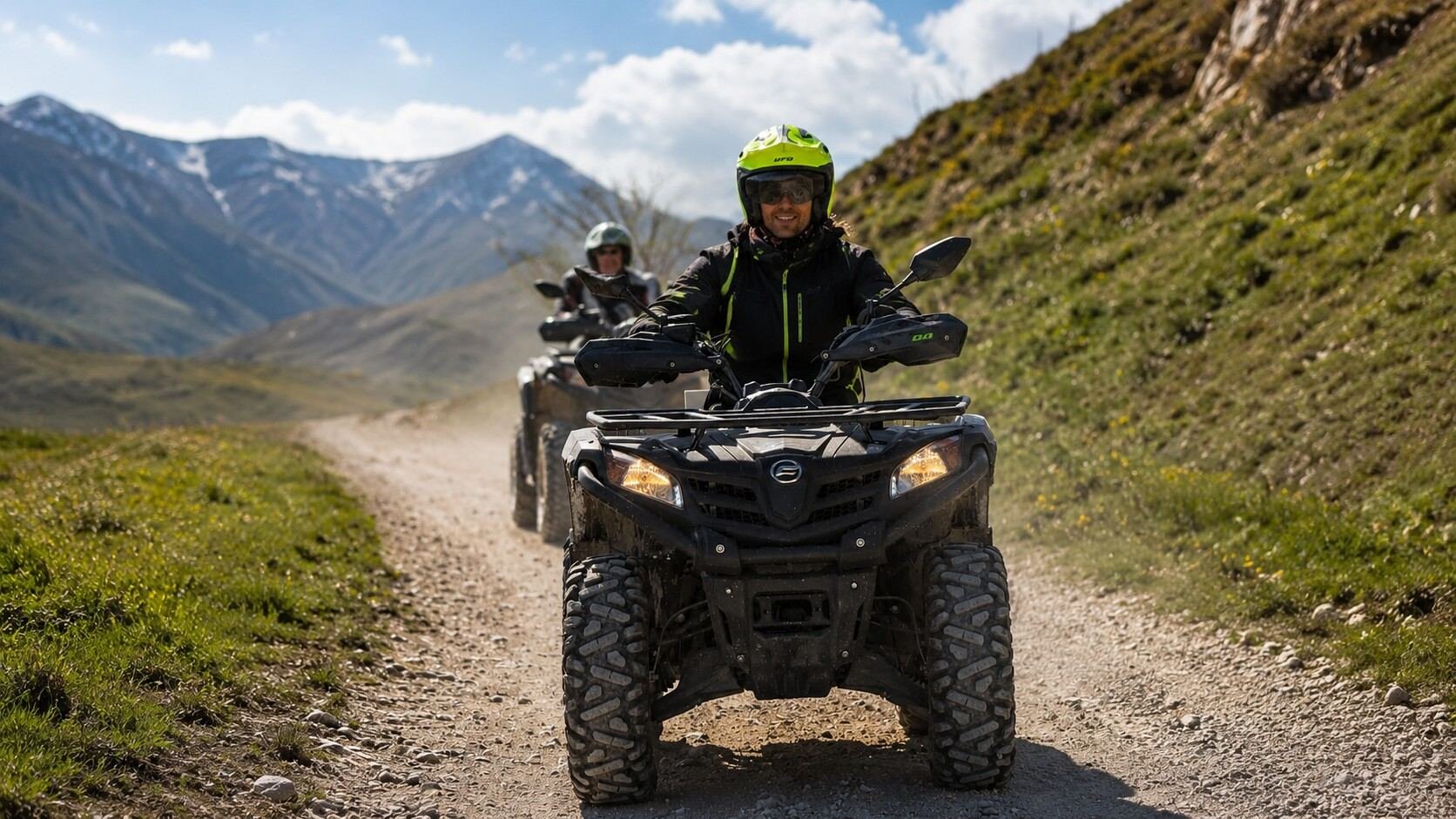 Tour in quad verso il Gran Sasso