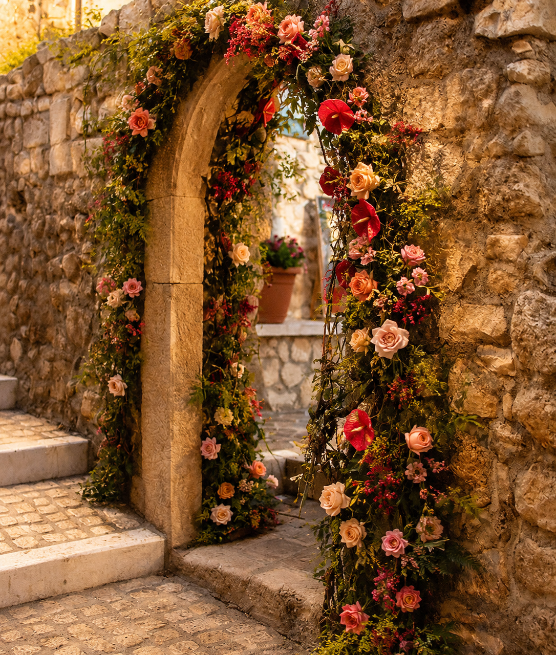 Romantica: Bugnara diventa un giardino a cielo aperto